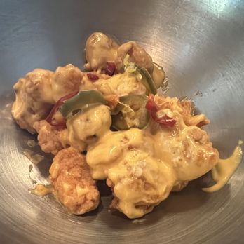 Carson Kitchen - Killer shrimp. 5/5 -- so good. Just the right amount of spice, and the shrimp were still crispy even with all the sauce! - New American Near Me - Las Vegas, Nevada