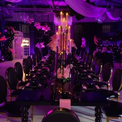 Posh Way Events - Pink/Black Birthday Dinner/Party.