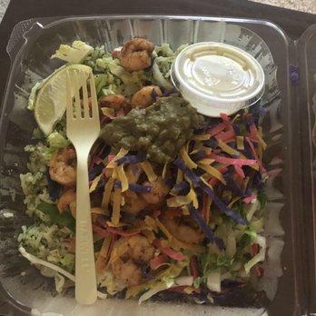 Green Lemon - Shrimp taco bowl on cilantro avocado rice - Mexican Near Me - Tampa, Florida
