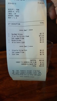 chucks roadhouse promo code