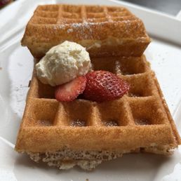 This is a half waffle (two squares.) This is a half waffle (two squares.)