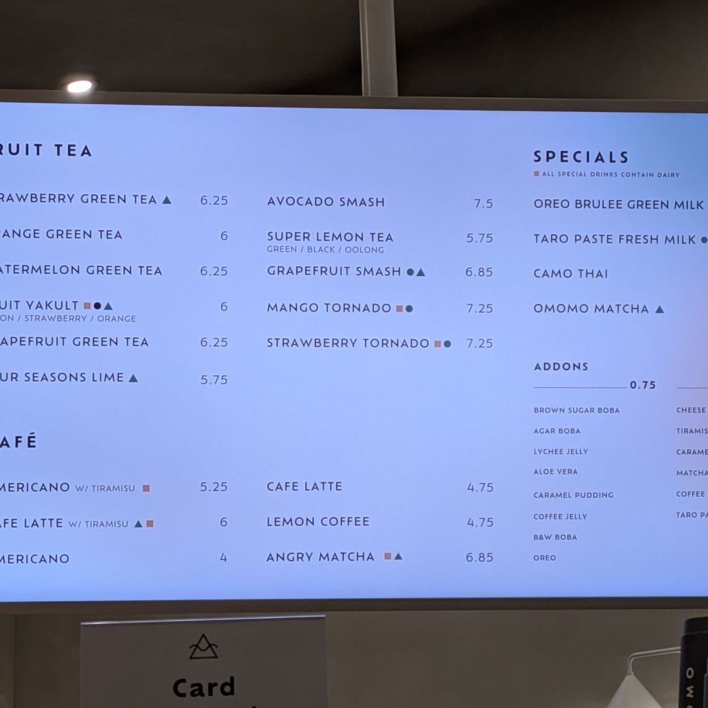 OMOMO Tea Shoppe - Menu 2 - Bubble Tea Near Me - Aliso Viejo, California OMOMO Tea Shoppe - Menu 2 - Bubble Tea Near Me - Aliso Viejo, California