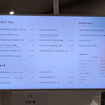 OMOMO Tea Shoppe - Menu 2 - Bubble Tea Near Me - Aliso Viejo, California OMOMO Tea Shoppe - Menu 2 - Bubble Tea Near Me - Aliso Viejo, California