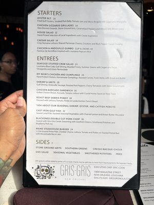 Menu photo 2 Gris-Gris New Orleans, LA Menu photo 2 Gris-Gris New Orleans, LA