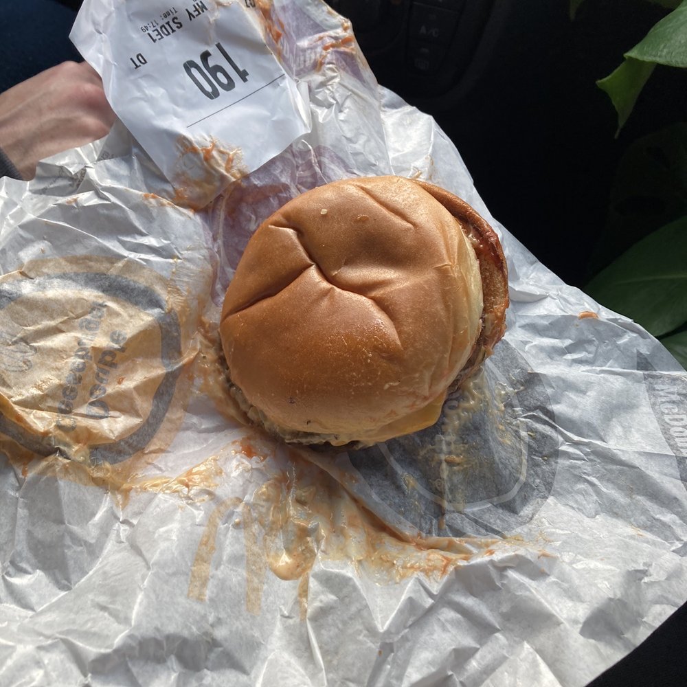 McDonald's - a sandwich wrapped in aluminum foil - Fast Food Near Me - Hoquiam, Washington