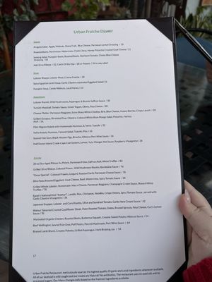 Menu photo 4 Urban Fraiche Restaurant Phoenix, AZ