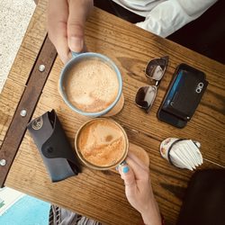 Cafeto y Baristas - Latte y vanilla latte yummmm