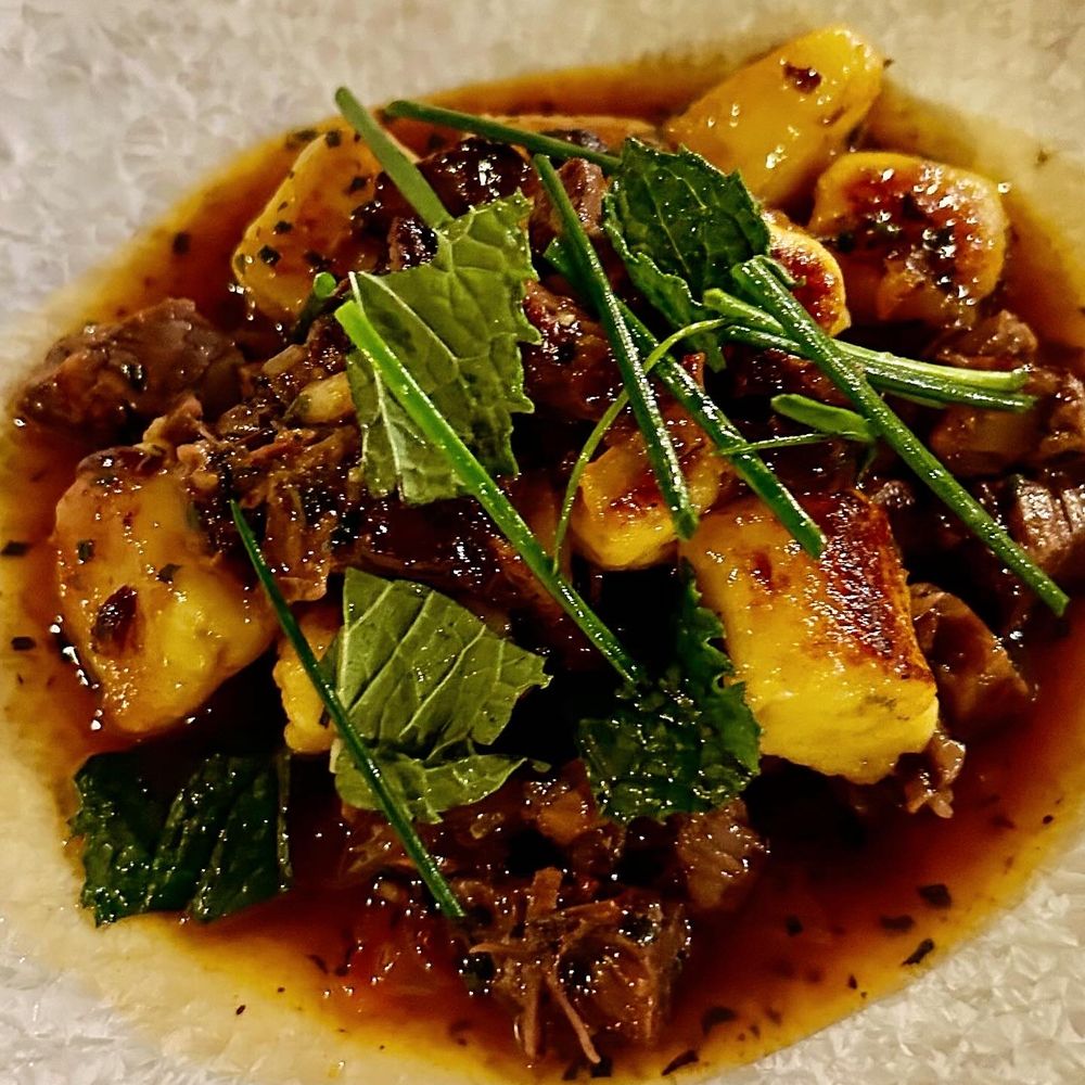 Iggys - Short ribs over potato gnocchi - Italian Near Me - Nashville, Tennessee