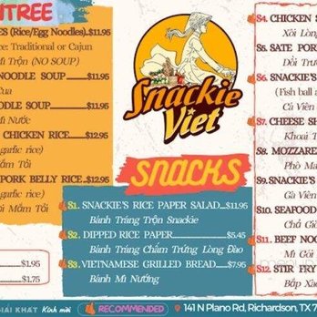 Snackie Viet - Vietnamese Near Me - Richardson, Texas Snackie Viet - Vietnamese Near Me - Richardson, Texas