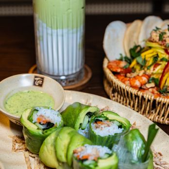 Tre - Viet Heritage Kitchen & Bar - Fresh Avocado Spring Rolls ($13) - Vietnamese Near Me - Toronto, Ontario Tre - Viet Heritage Kitchen & Bar - Fresh Avocado Spring Rolls ($13) - Vietnamese Near Me - Toronto, Ontario
