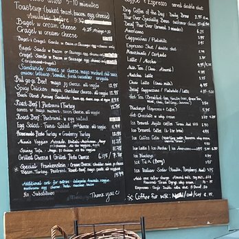 Beanstalk Cafe - Menu as of 12/5/22 - Coffee & Tea Near Me - San Francisco, California