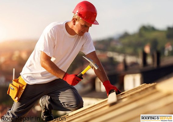 Roofing and Repair Houston Texas Logo