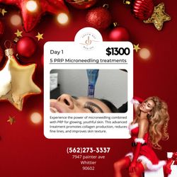 South Bay Med Spa - Day 1: Glow Naturally with PRP Microneedling!