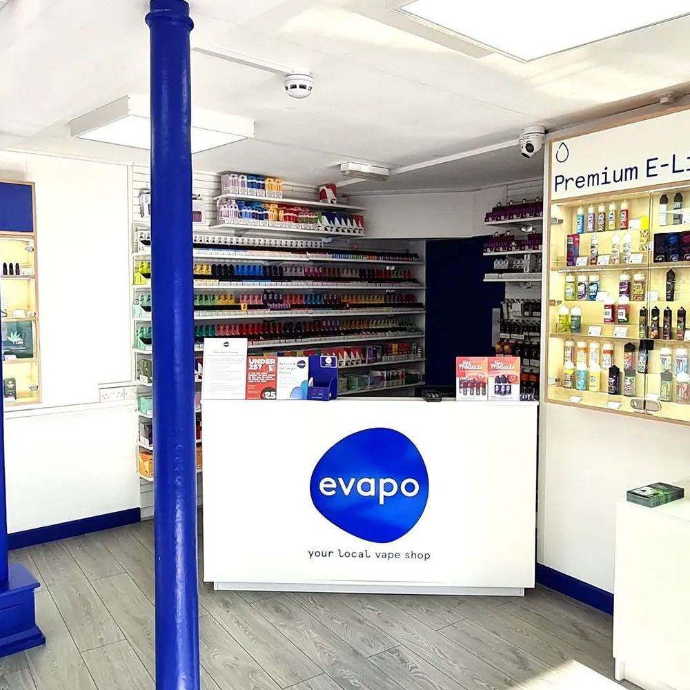 EVAPO VAPE SHOP TRURO Updated June 2024 15 Victoria Square, Truro