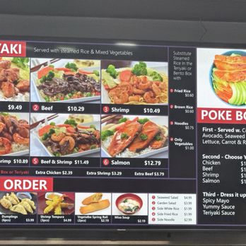 Sakura teriyaki - Main Teriyaki Menu - Japanese Near Me - Belleville, New Jersey