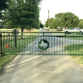 Alamo River RV Park & Campground - Night time, passcode secured gate. - Campgrounds Near Me - Von Ormy, Texas