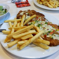 Blaue Grotte - Zwiebeltreterschnitzel