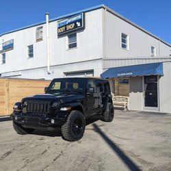 King Automotive - Body Shop Office is on the back of the building, 792 Chestnut St.