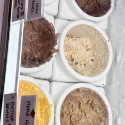 a variety of ice creams a variety of ice creams