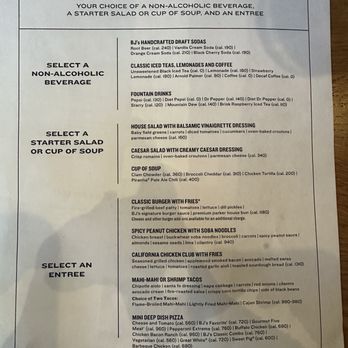 BJ's Restaurant & Brewhouse - Party menu - New American Near Me - Miami, Florida