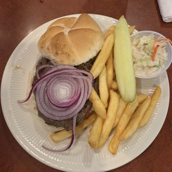Alexis Diner - Alexis Diner Hamburger Deluxe w. (McCain) Fries + slaw - Diners Near Me - Troy, New York Alexis Diner - Alexis Diner Hamburger Deluxe w. (McCain) Fries + slaw - Diners Near Me - Troy, New York