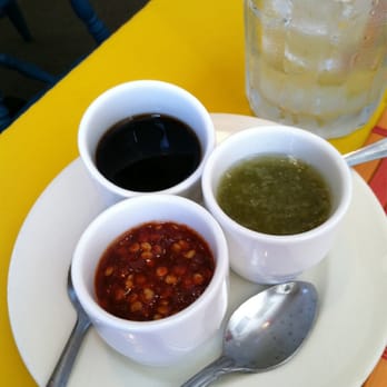 Spice & Dice - Trio of sauces - Thai Near Me - Towson, Maryland
