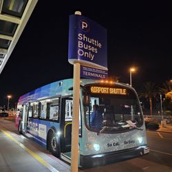 Avis Rent A Car - Caught the free shuttle back to the Ontario International Airport (ONT)