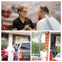 Mr. Oil Xpress Lube - Cupid at Mr. Oil handing out flowers and love to our customers!
