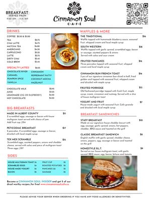 Cinnamon Soul Cafe by null