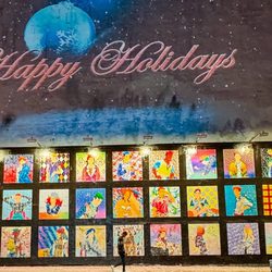 Houston Bowery Wall - Happy Holidays at Bowery Wall