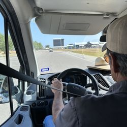 Majesty Tours - Ron driving our van to the next destination