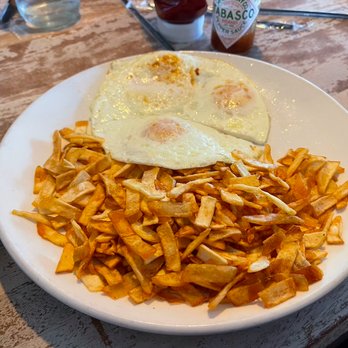 Toast Kitchen & Bar - Eggs and Hash Brown Chips - Breakfast & Brunch Near Me - Brea, California Toast Kitchen & Bar - Eggs and Hash Brown Chips - Breakfast & Brunch Near Me - Brea, California