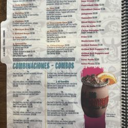 Cantaritos Pearl River - Menu