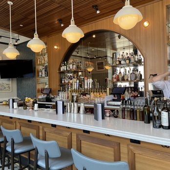 Margie's - a bar with stools and a counter - New American Near Me - Queens, New York Margie's - a bar with stools and a counter - New American Near Me - Queens, New York