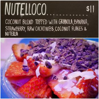 Playa Bowls - Nutelloco! - Acai Bowls Near Me - Charleston, South Carolina