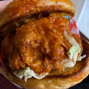 Frying Pan - Hot Chicken Sandwich - Korean Near Me - Vancouver, British Columbia Frying Pan - Hot Chicken Sandwich - Korean Near Me - Vancouver, British Columbia