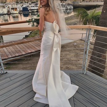 Love Sew True - Bow and back of altered dress! - Bridal Near Me - Irvine, California Love Sew True - Bow and back of altered dress! - Bridal Near Me - Irvine, California