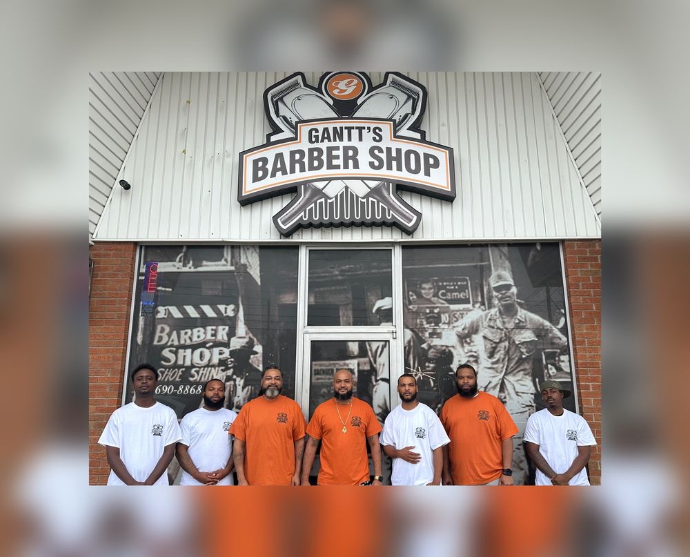 Gantt's Barber Shop Logo