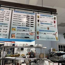 Beso Latte - Menu