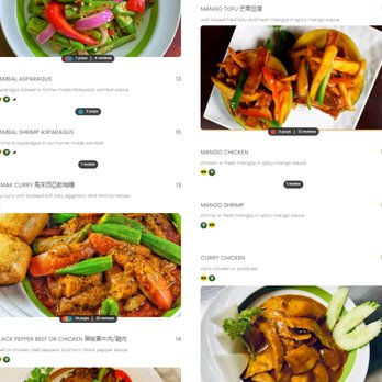 Mamak Vegan Kitchen - Menu 8 of 13. Online only. Chef's Specials (4 of 6). - Vegan Near Me - Chamblee, Georgia Mamak Vegan Kitchen - Menu 8 of 13. Online only. Chef's Specials (4 of 6). - Vegan Near Me - Chamblee, Georgia