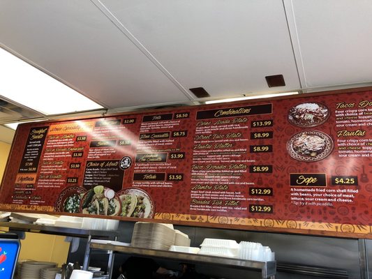 Menu photo 6 Taqueria Los Padilla La Crescenta, CA