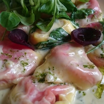 Cricklewood Hotel - Tortellini with beetroot and spinach - British Near Me - Glasgow, GLG Cricklewood Hotel - Tortellini with beetroot and spinach - British Near Me - Glasgow, GLG
