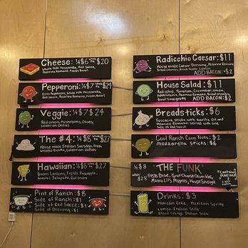 Baerlic Brewing - Ranch Pizza Menu - Breweries Near Me - Portland, Oregon