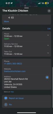 The Kluckin Chicken by null