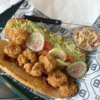 Breaker Breaker - Shrimp Po Boy and slaw - Seafood Near Me - Atlanta, Georgia Breaker Breaker - Shrimp Po Boy and slaw - Seafood Near Me - Atlanta, Georgia