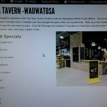 Tosa Tavern - Don't miss the specials. - Wine Bars Near Me - Wauwatosa, Wisconsin