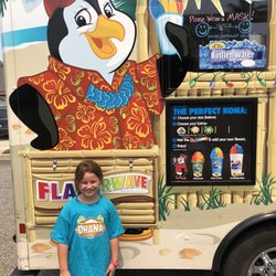 Kona Ice of Thousand Oaks - My niece got a complimentary birthday shirt!! She was stoked.