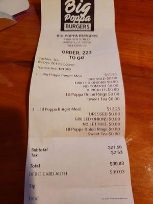 Big Poppa Burgers Chicken & Waffles by null