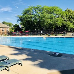 Chicago Park District - River Park - River Park pool on a sunny June day.