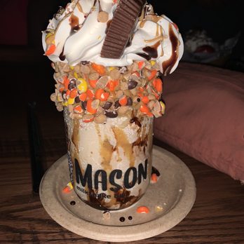 The Crazy Mason - Reeses cup milkshake - Desserts Near Me - Myrtle Beach, South Carolina The Crazy Mason - Reeses cup milkshake - Desserts Near Me - Myrtle Beach, South Carolina